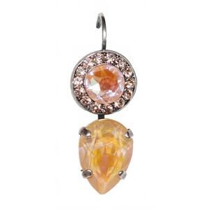 NEW MARIANA women's sun kissed earrings in peach